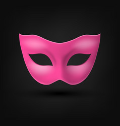 Pink Super Hero Mask Face Character