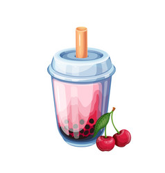 Cherry Bubble Tea