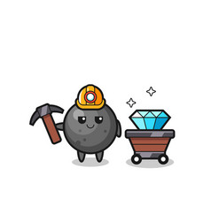 Character Cannon Ball As A Miner