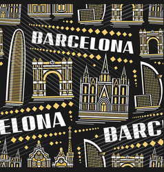 Barcelona Seamless Pattern