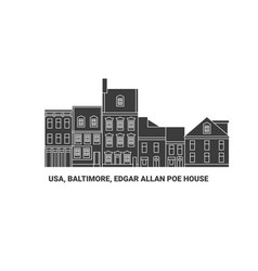 Usa Baltimore Edgar Allan Poe House Travel