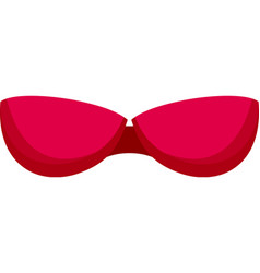 Chest Bra Icon Flat Isolated