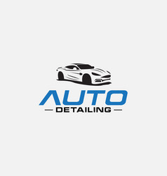 Auto Detailing Ford Car Silhouette