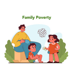 Family Poverty And Child Labor Flat