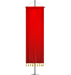 Red Pennant Tassel Composition