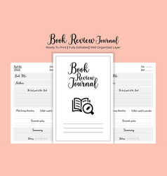 Book Review Journal Kdp Interior