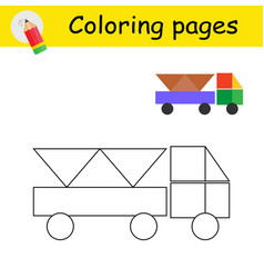 Coloring Book For Children Education Cartoon