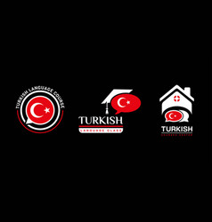 Learning Turkish Language Course Logo Language