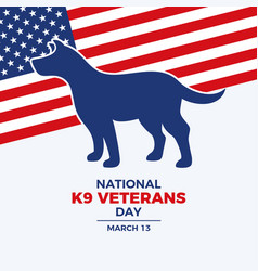 National K9 Veterans Day Poster