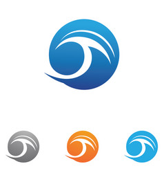 Wave Water Beach Logo