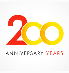 200 Circle Anniversary Logo