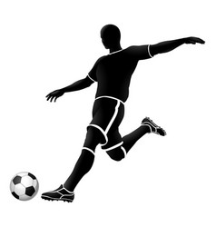 Football Soccer Player Sports Silhouette