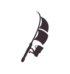 Sailing Fishing Icon Logo