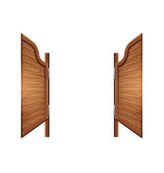 Vintage Western Swinging Saloon Bar Doors