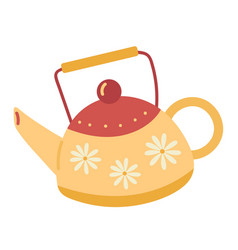 Teapot With Flowers