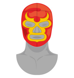 Mexican Wrestling Mask Red