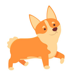 Walking Canine Icon Cartoon Royal Animal