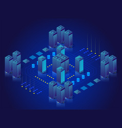 Concept Of Big Data Processing Energy Station