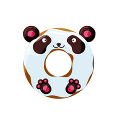 Cute Panda Donut