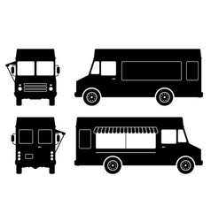 Food Truck Silhouette