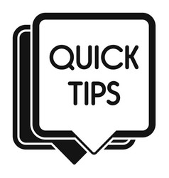 Helpful Tip Icon Simple Idea Advice