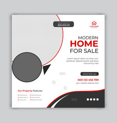 Modern Home Sale Social Media Post Template