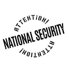 National Security Rubber Stamp