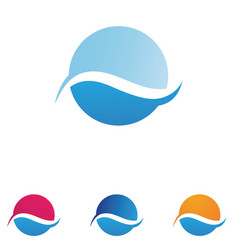 Wave Water Beach Logo