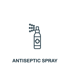 Antiseptic Spray Icon Line Simple Icon