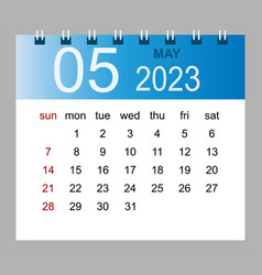 May 2023 Monthly Calendar Template 2023