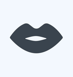 Icon Lip - Glyph Style