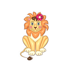 Funny Cute Lion