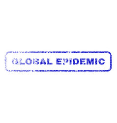 Epidemic Text Rubber Stamp Royalty Free Vector Image
