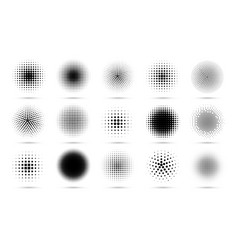 Circle Halftone Abstract Dotted Circles Round