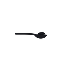 One Spoon Of Sugar Sign Icon Design