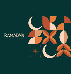 Ramadan Kareem Islamic Greeting Card Template