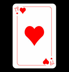 Ace Of Hearts Original Playing Card Design