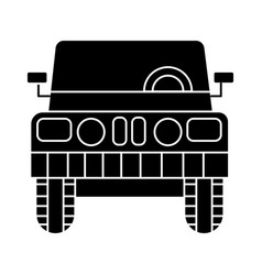 Car Jeep Front View Icon