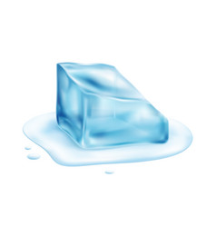 Fading Ice Cube Composition