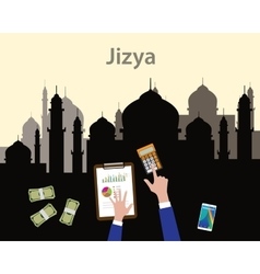 Jizya Islam Moslem Concept Like Tax Give