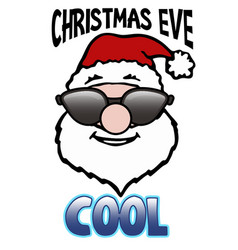 Funny Santa Claus With Sunglasses