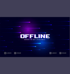 Online Web Gaming Twitch Banner For Esport