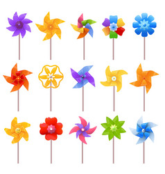 Cartoon Pinwheel Toys Colorful Spinning Windmills