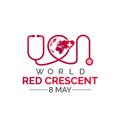 World Red Cross Day 8th May Concept With