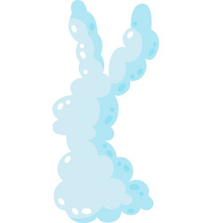 Cloud Shape Rabbit