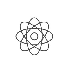 Atom Related Linear Icon