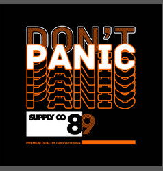 Dont Panic Supply Co 89 Vintage