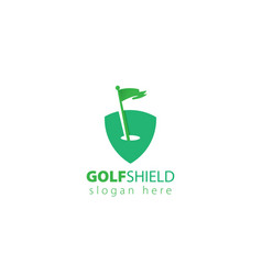 Golf Shield Logo Design