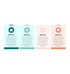 Four Step Infographic Template