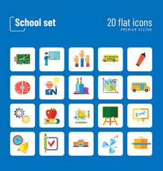 School Icon Set